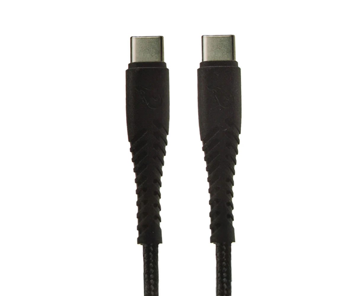 Gecko USB-C to USB-C Charging/Sync 100W 1.5M Braided Cable ForGalaxy/MacBook BK