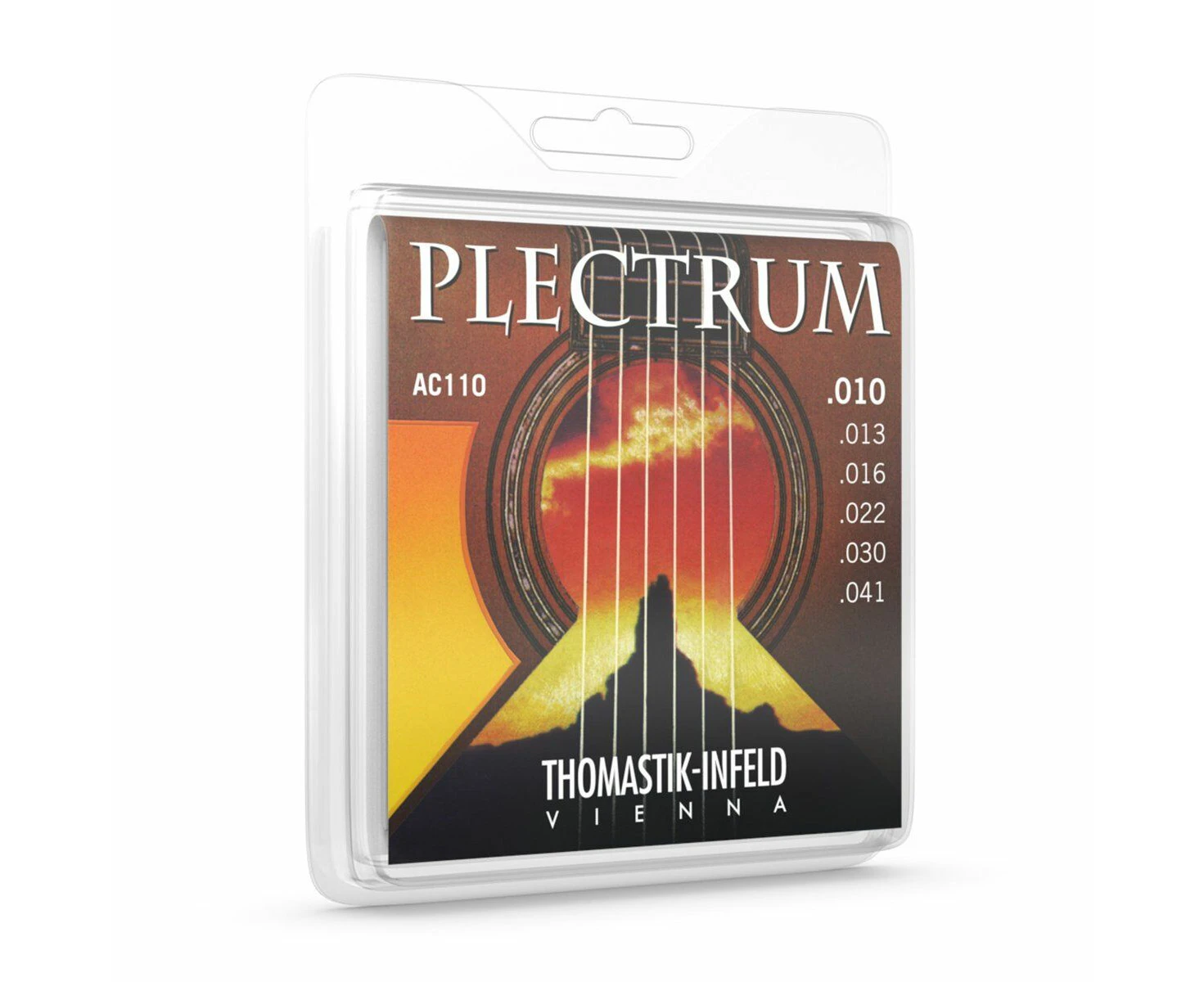 Thomastik AC110 Plectrum Bronze Acoustic Guitar Strings 10-41 Gauge Set