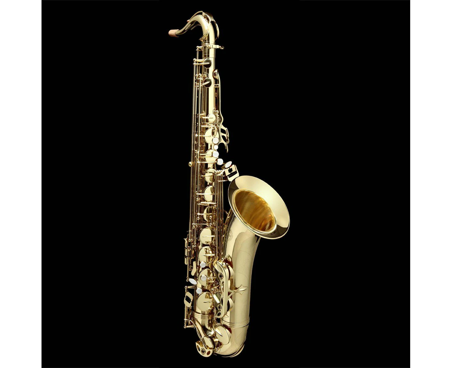 Grassi TS210 Bb Tenor Saxophone Gold Lacquer Finish with Backpack Case