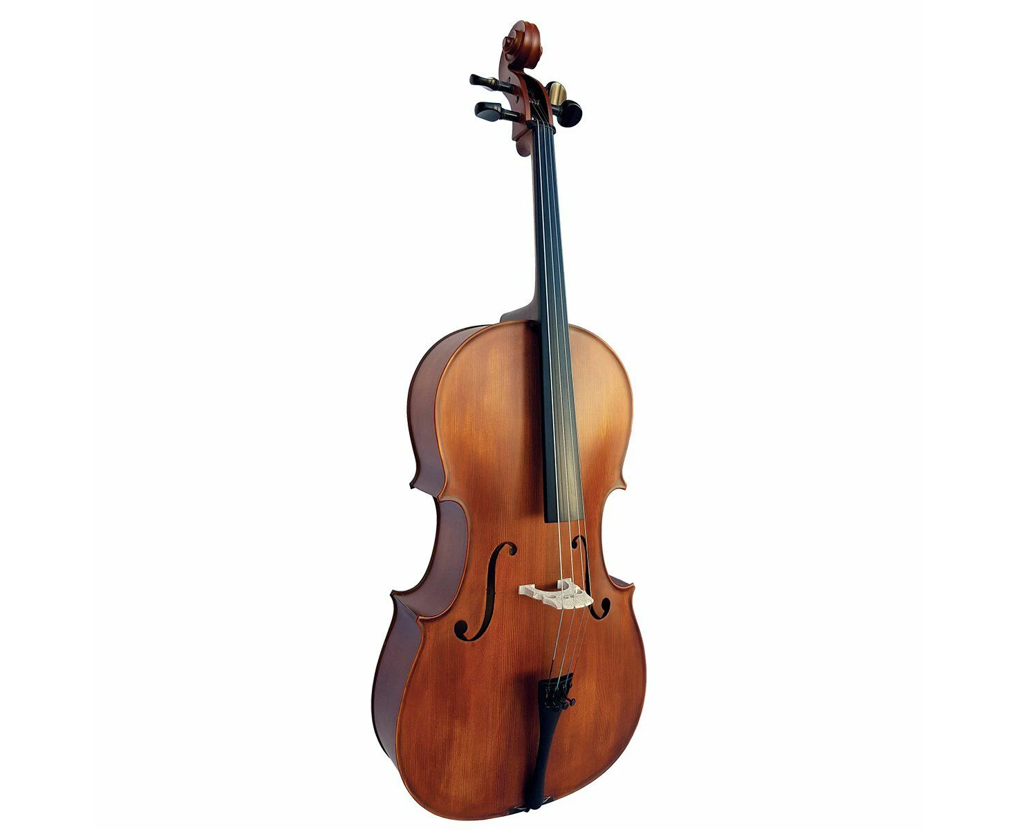 Vivo 4/4 Student Cello Outfit with Solid Spruce Top, Maple Back & Bag