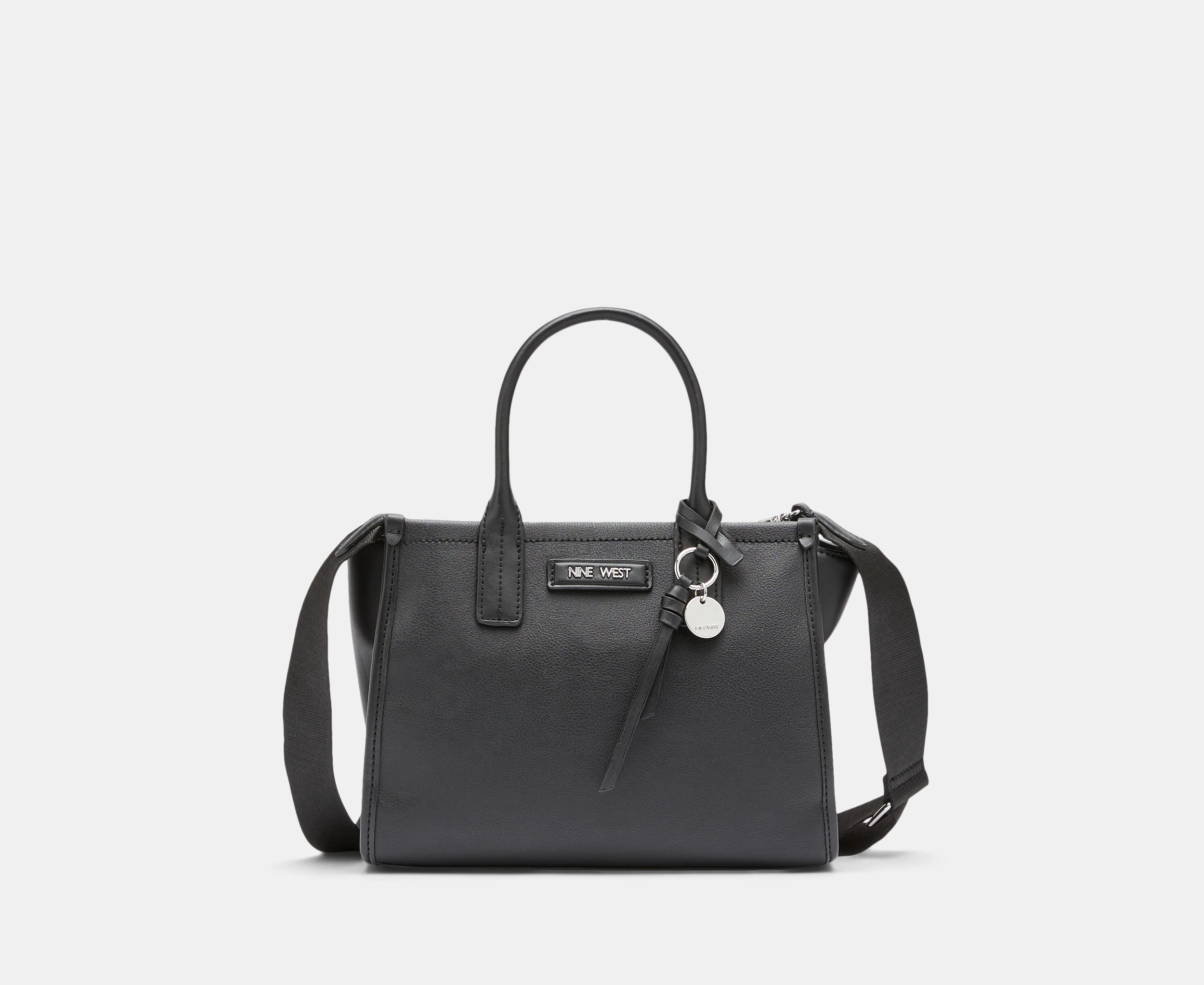 Nine West Hendrick Satchel Bag - Black