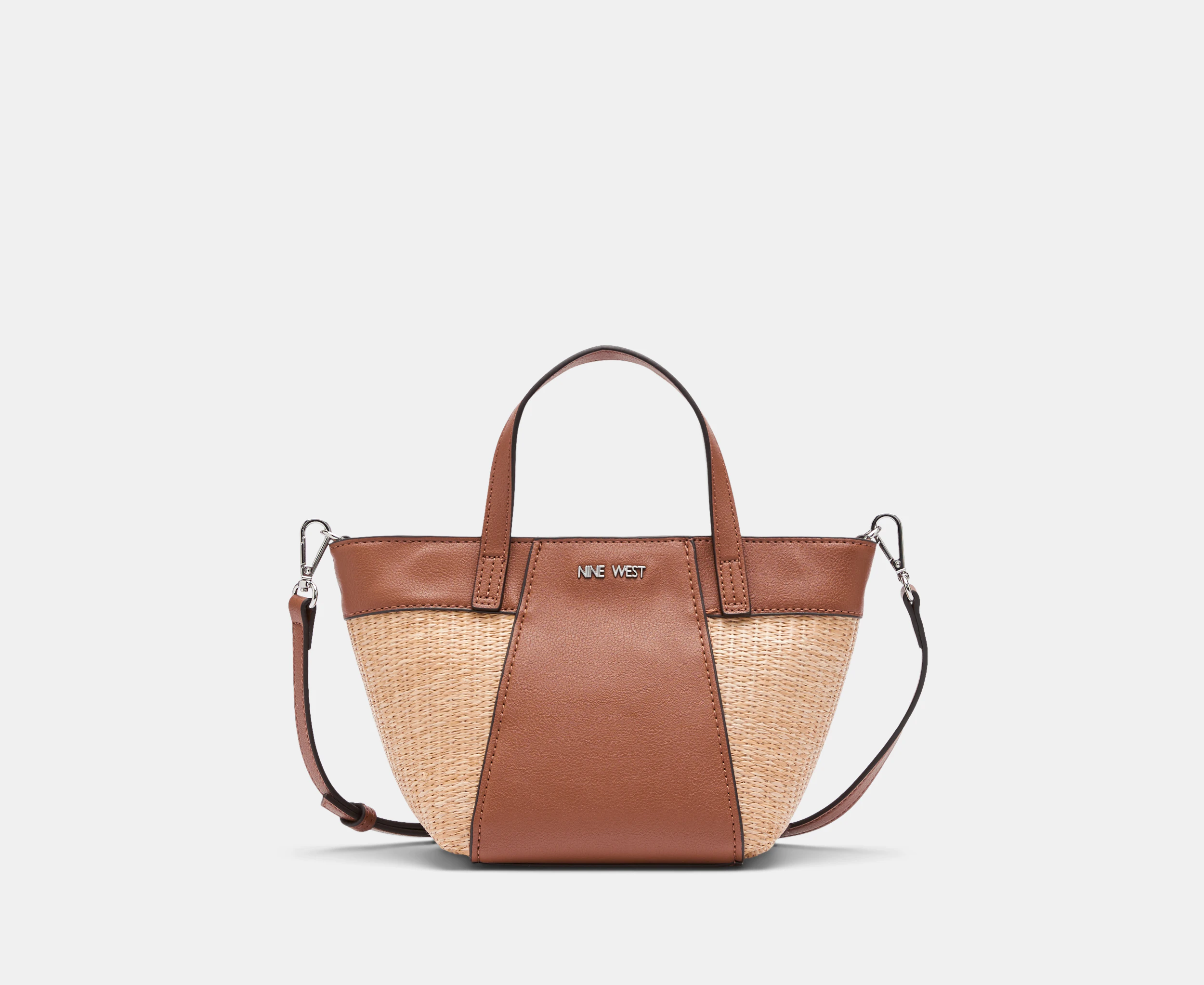 Nine West Bex Mini Tote Bag - Saddle/Tan