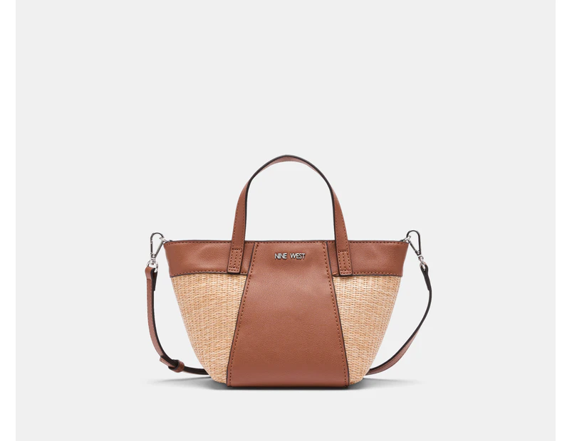 Nine West Bex Mini Tote Bag - Saddle/Tan