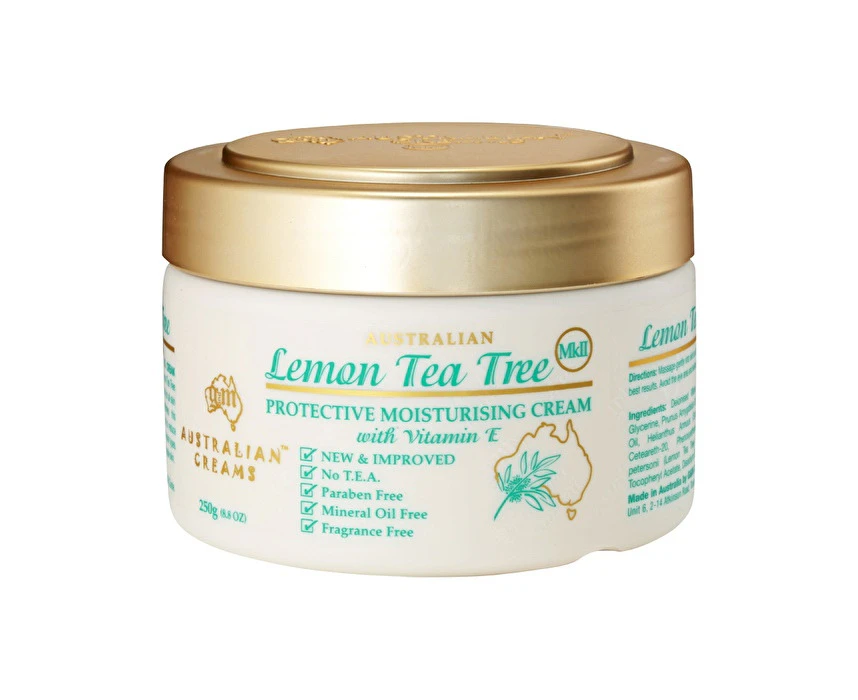 Australian Creams Mk Ii Australian Creams MkII Lemon Tea Tree Protective Moisturising Cream with Vitamin E 250g