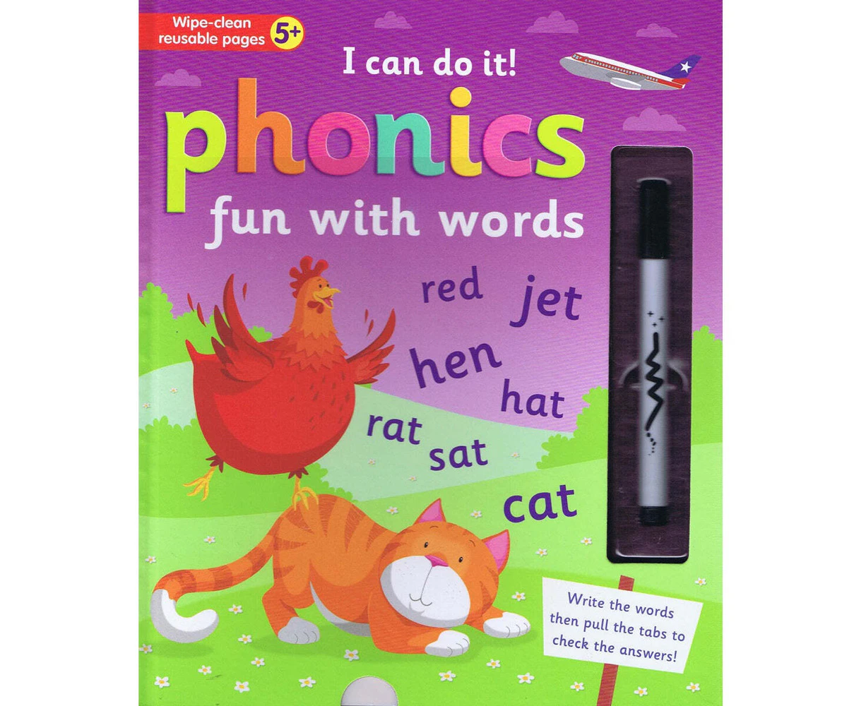 Imagine That I Can Do It Phonics Educational Kids/Children Hardcover Book 5y+