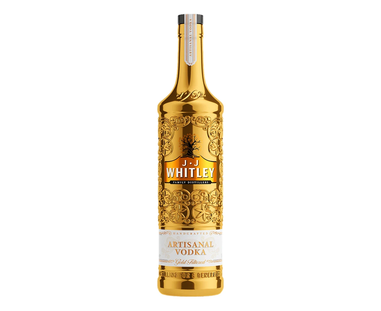 JJ Whitley Gold Artisanal Vodka 700mL