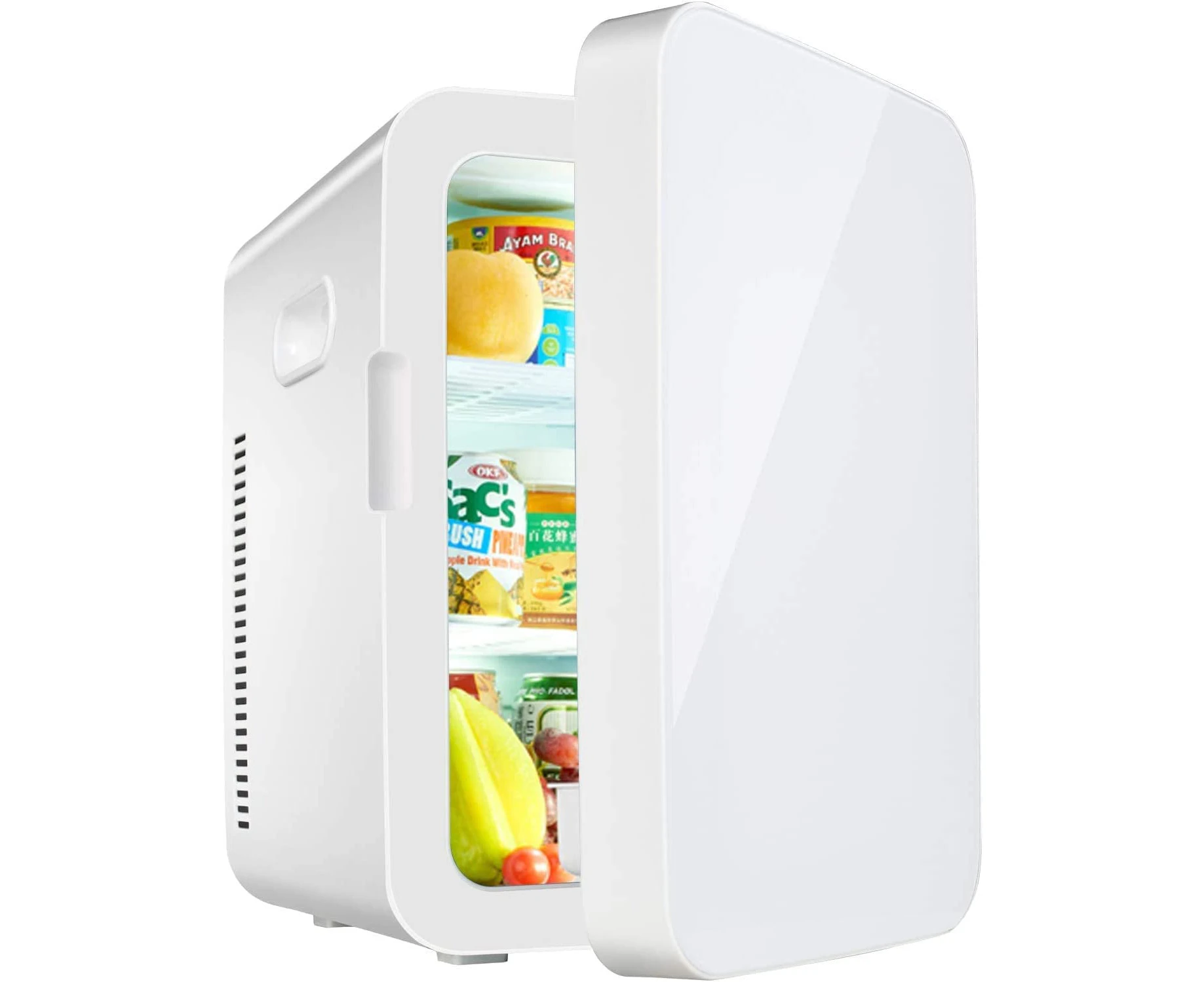 Advwin 13L Mini Fridge Portable Refrigerator Personal Cooler White