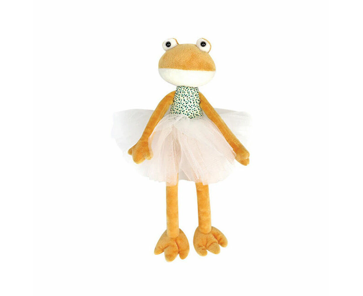 Ollie & Paige Frog In A Tutu Kids/Children Animal Soft Stuffed Toy Pink 3y+