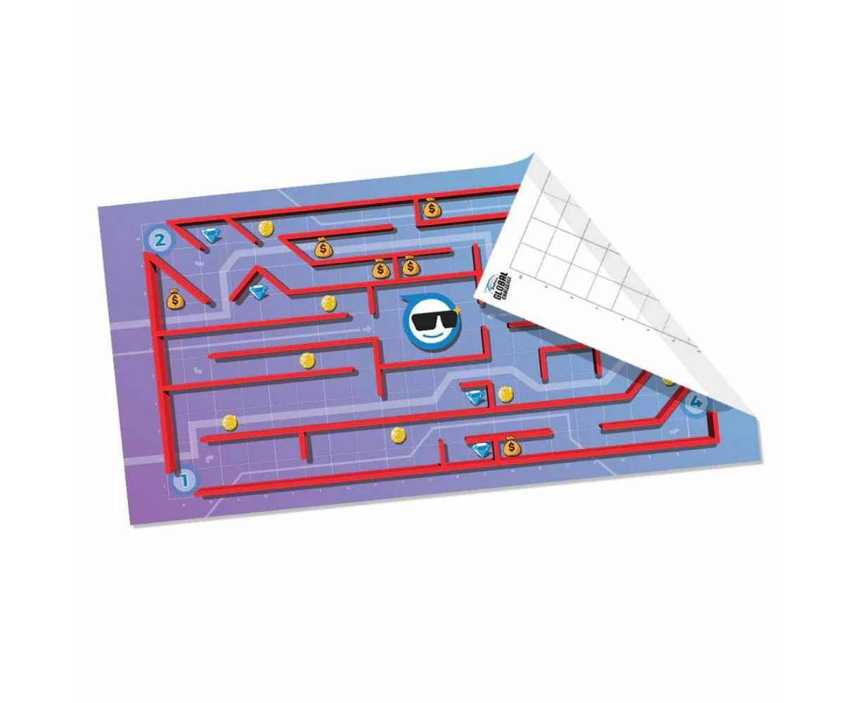 Sphero Maze & Grid Code Double-Sided Mat For Global Challenge 218x115cm