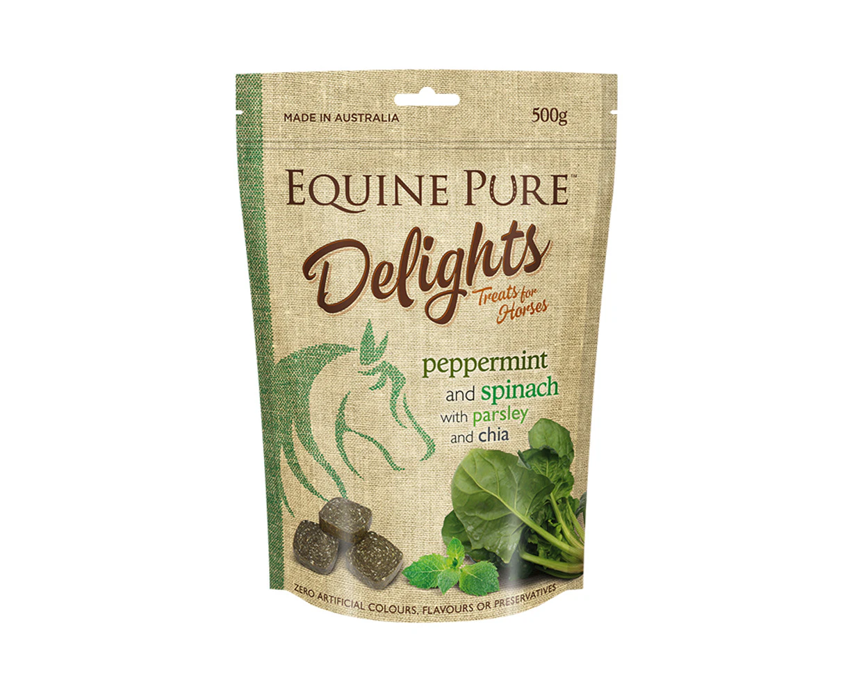 Equine Pure Delights 500g Apple & Cinnamon with Molasses & Chia