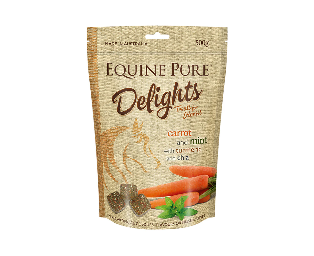 Equine Pure Delights 500g Apple & Cinnamon with Molasses & Chia