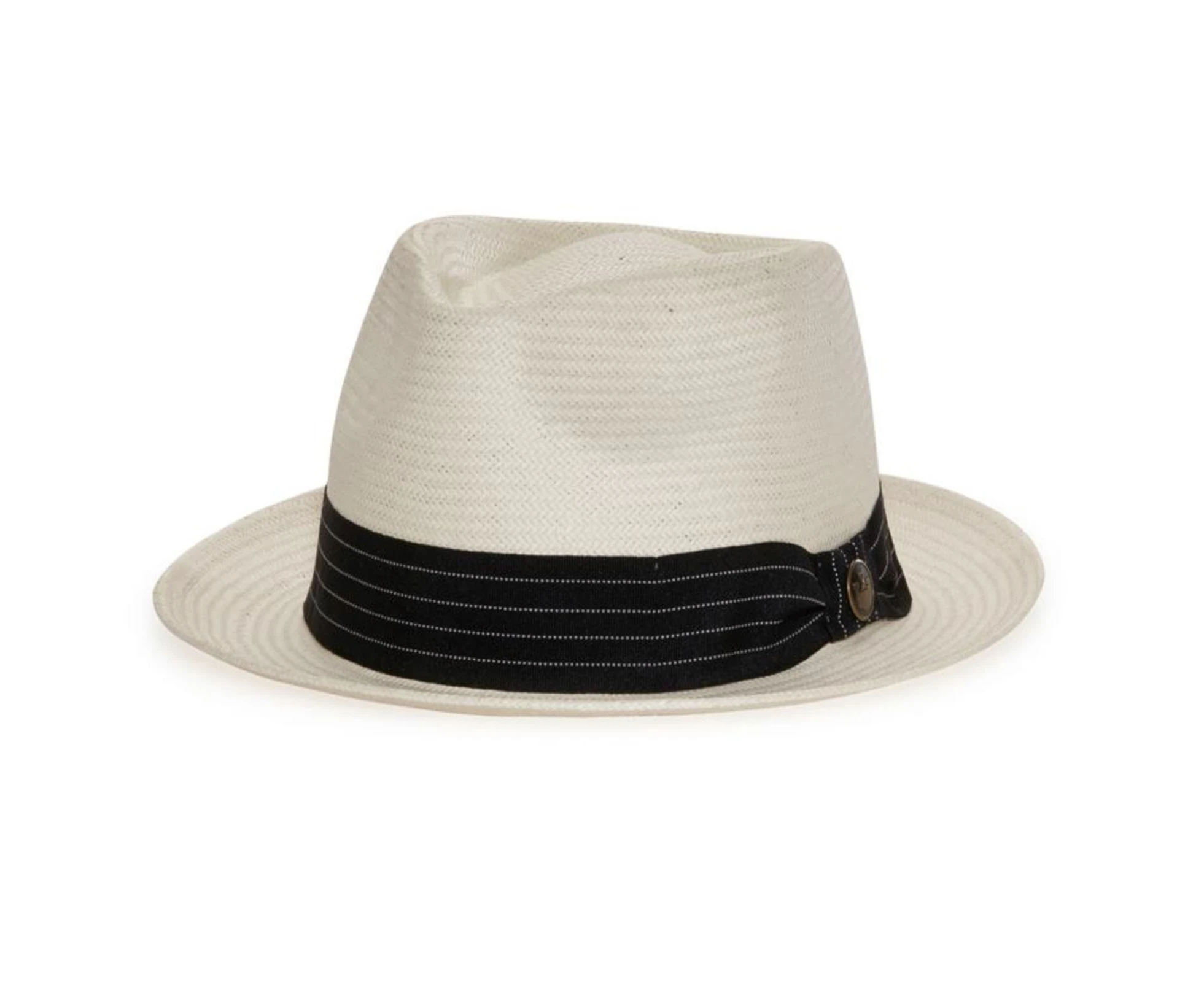 Goorin Brothers Men's Snare Straw Fedora Trilby Hat Panama Summer Beach - Stone