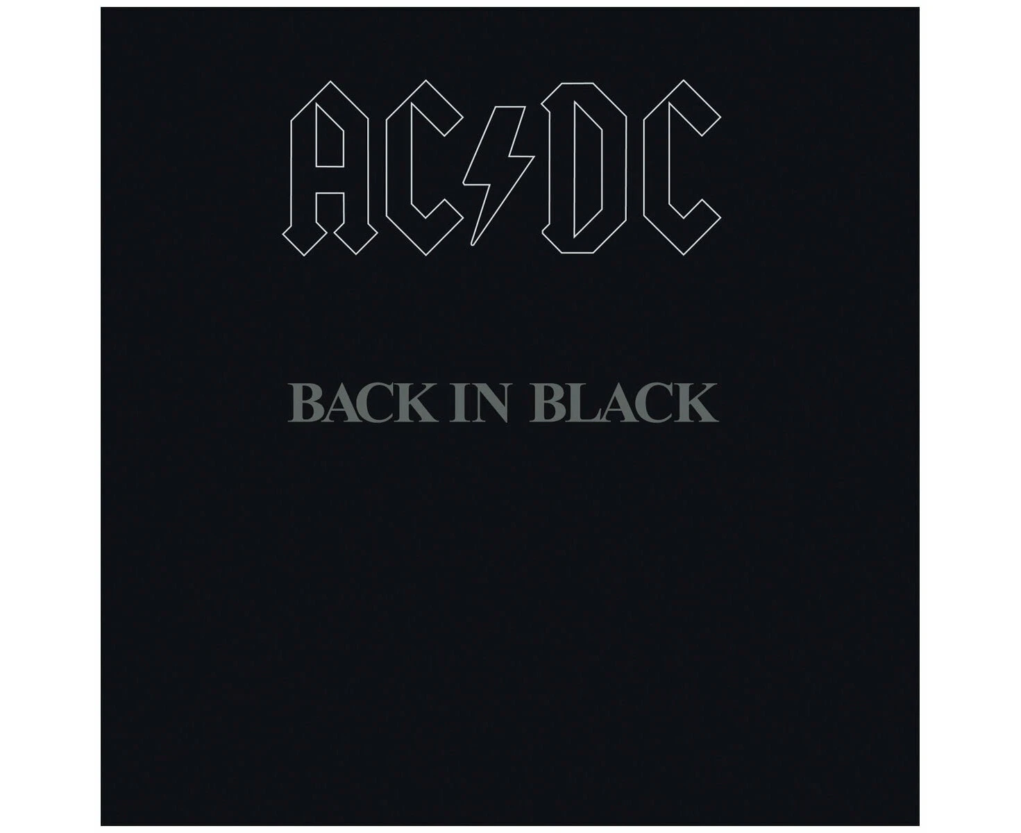 AC/DC Back In Black Vinyl Album