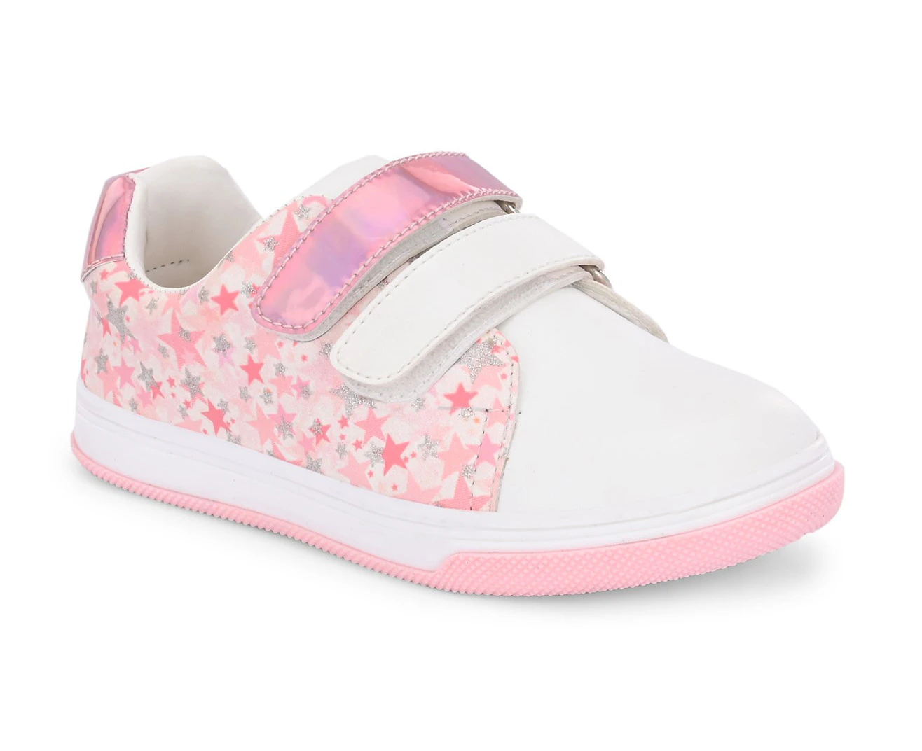 Tuskey Genuine Leather Breathable Anti Slip Fashion Shoes for Girls  - Pink