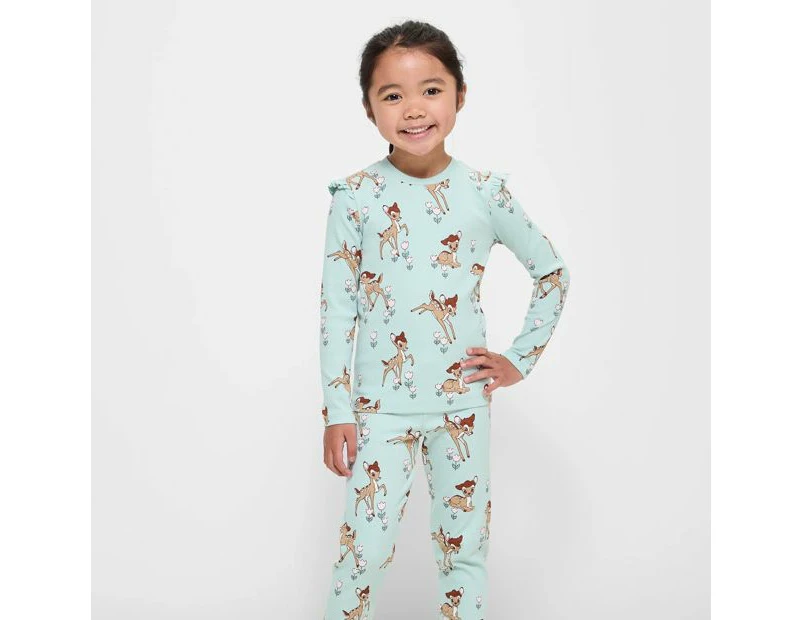 Disney Bambi Long Sleeve Rib Pyjama Set