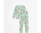 Disney Bambi Long Sleeve Rib Pyjama Set