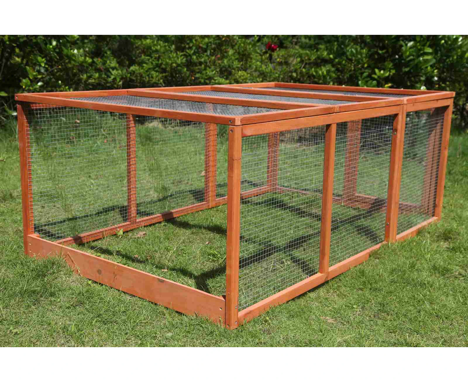 YES4PETS Large Chicken Coop Run Guinea Pig Cage Villa Extension Rabbit Hutch House Pen