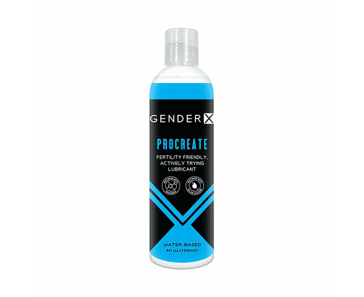 Gender X Procreate Fertility Friendly Water Based Lubricant 120 Ml