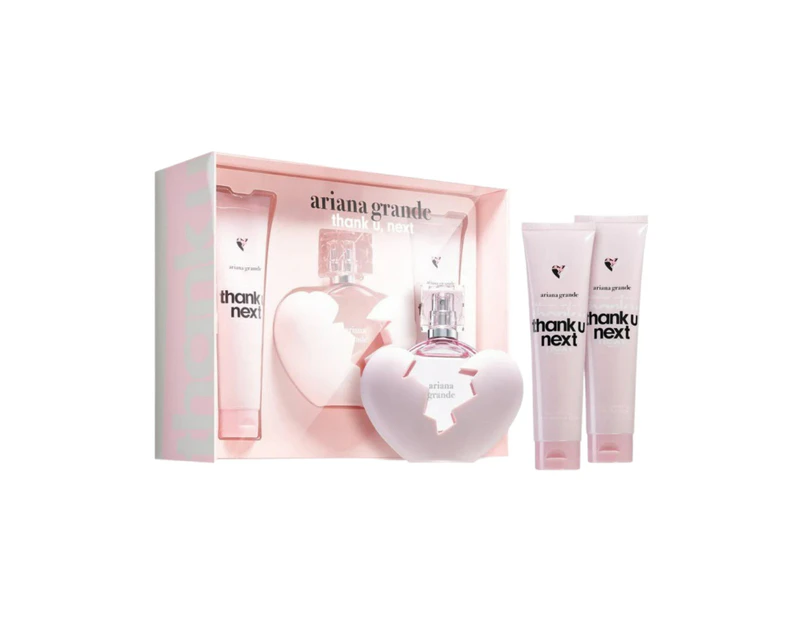 Ariana Grande Thank U Next 3 Piece 100ml Eau De Parfum