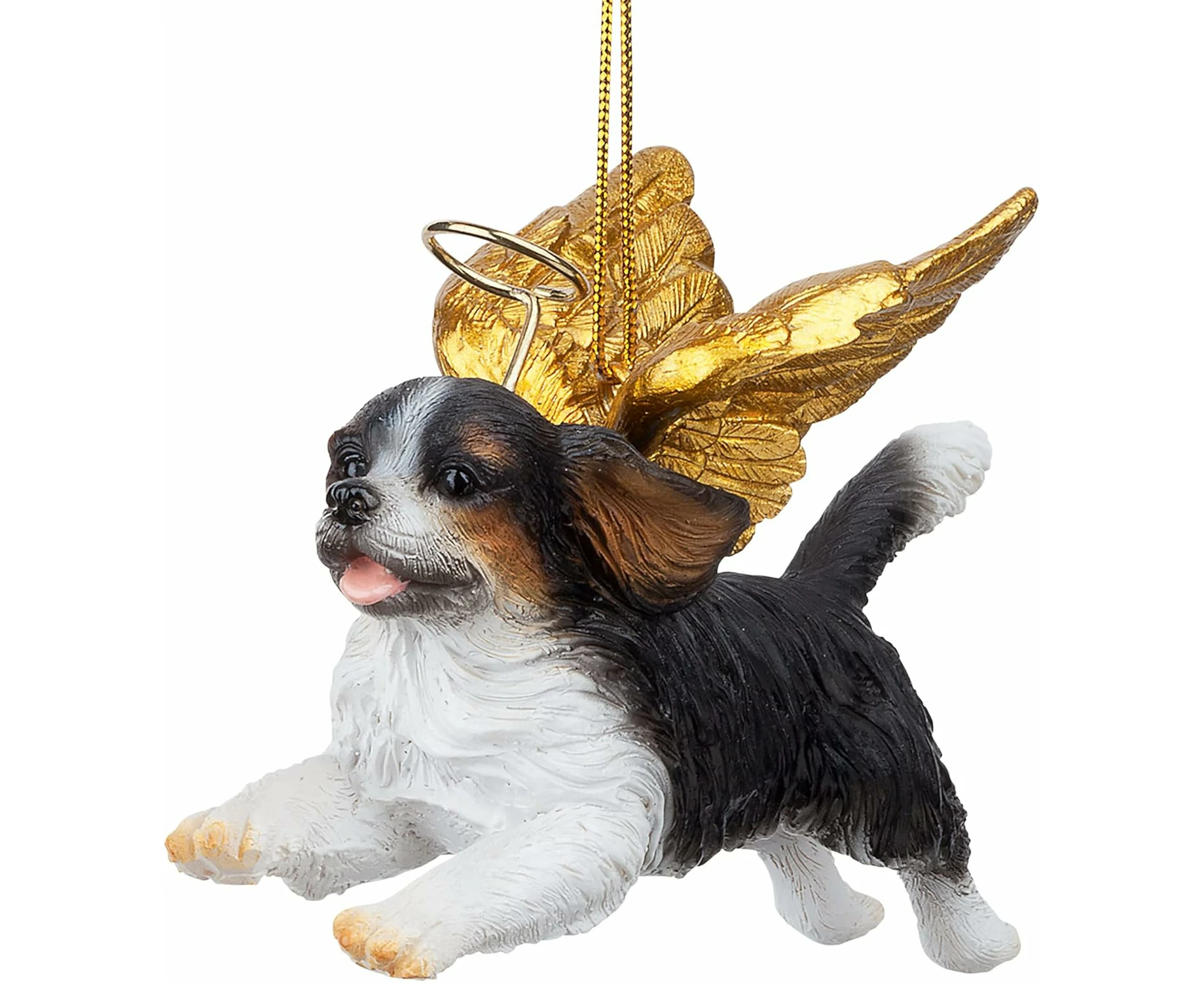 Honor The Pooch: Charles Cavalier Holiday Dog Angel Ornament