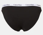 Calvin Klein Women's Carousel Bikini Briefs 5-Pack - Black/Nymphs Thigh/Grey Heather/Cedar/Print