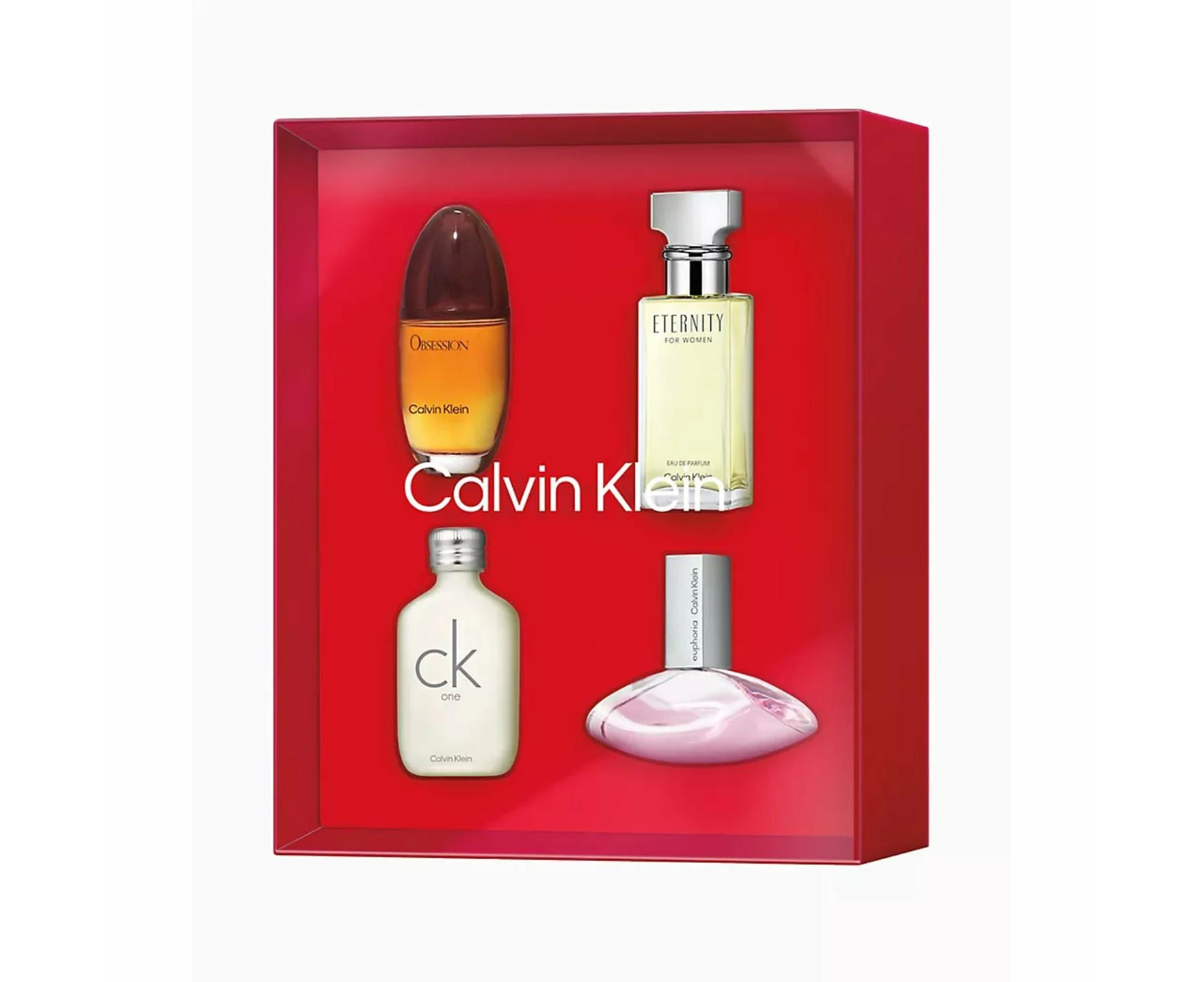 Calvin Klein Womens Mini 4 Piece Gift Set