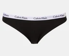 Calvin Klein Women's Carousel Bikini Briefs 5-Pack - Black/Nymphs Thigh/Grey Heather/Cedar/Print