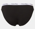 Calvin Klein Women's Carousel Bikini Briefs 5-Pack - Black/Nymphs Thigh/Grey Heather/Cedar/Print