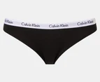 Calvin Klein Women's Carousel Bikini Briefs 5-Pack - Black/Nymphs Thigh/Grey Heather/Cedar/Print