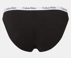 Calvin Klein Women's Carousel Bikini Briefs 5-Pack - Black/Nymphs Thigh/Grey Heather/Cedar/Print