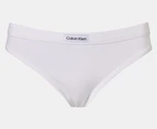 Calvin Klein Women's Carousel Bikini Briefs 3-Pack - Black/Grey Heather/White