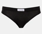 Calvin Klein Women's Carousel Bikini Briefs 3-Pack - Black/Grey Heather/Pink