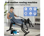 Centra 2 In 1 Rowing Machine Strength Training Leg LED Display Exercise Home Gym