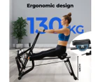 Centra 2 In 1 Rowing Machine Strength Training Leg LED Display Exercise Home Gym