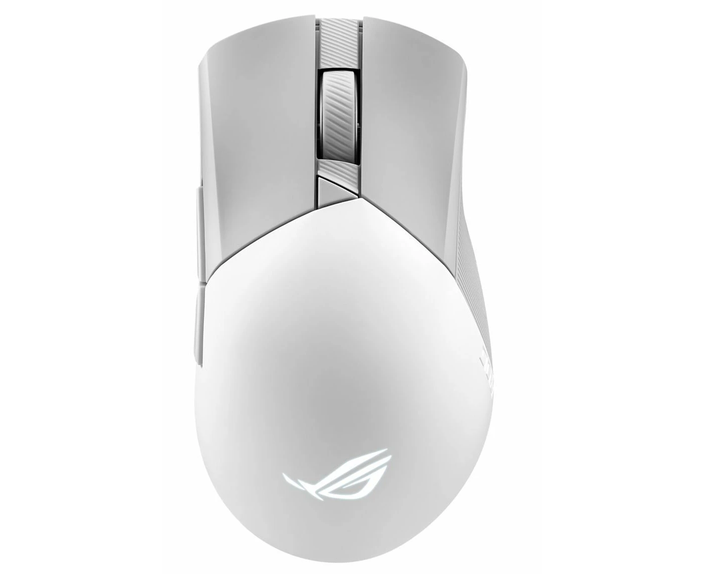 ASUS ROG Gladius III Wireless AimPoint Moonlight White Gaming Mouse, 36,000dpi Optical Sensor, Tri-mode Connectivity, ROG SpeedNova, 79g, Swappable S