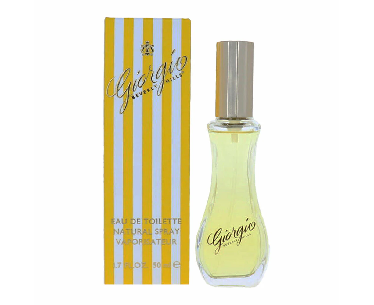 Giorgio Beverly Hills Women's Eau De Toilette Spray Ladies Fragrance 50ml EDT