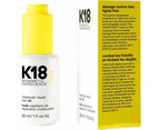 K18 Biomimetic Hairscience Molecular Repair Hair Oil 30ml Hair Restoration Oil