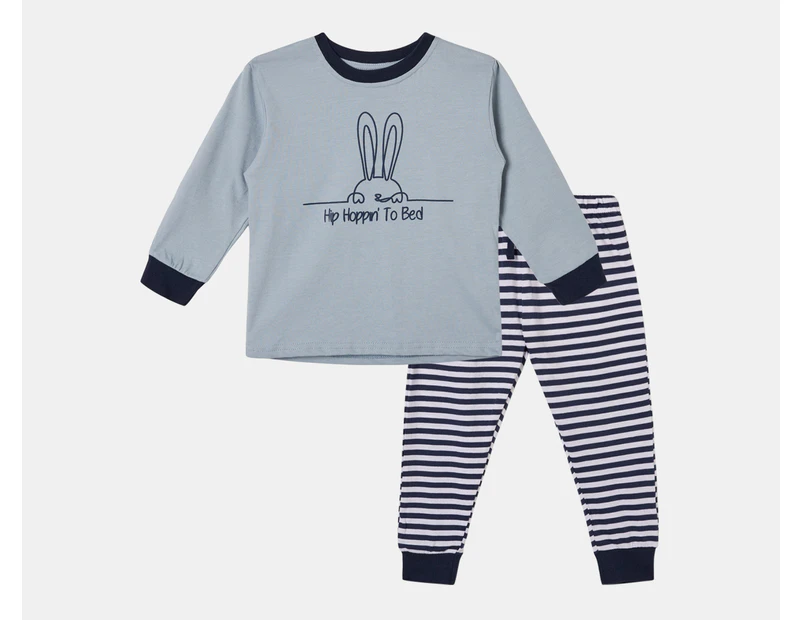 Gem Look Boys' Easter PJ Set - Blue