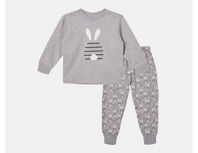 Gem Look Boys' Easter PJ Set - Grey