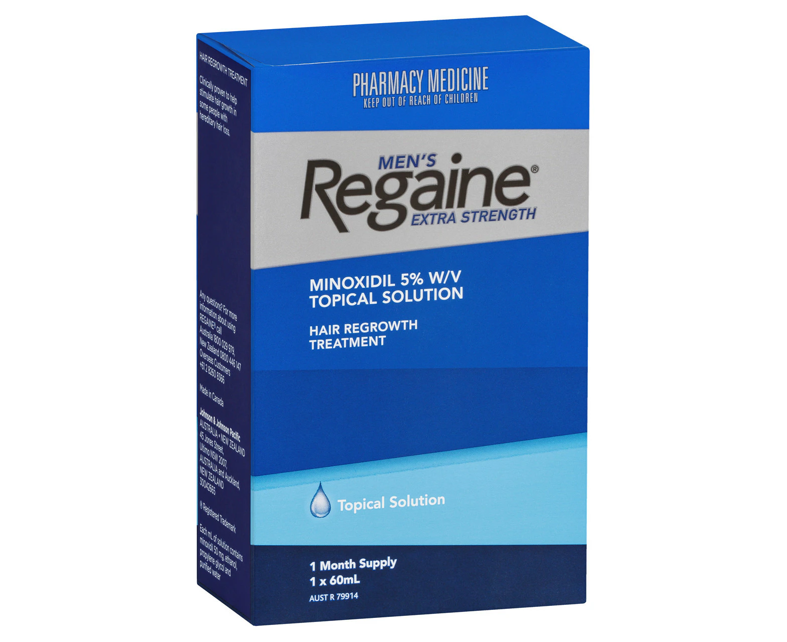 Regaine Men's Extra Strength Minoxidil Hair Regrowth Treatment 60mL