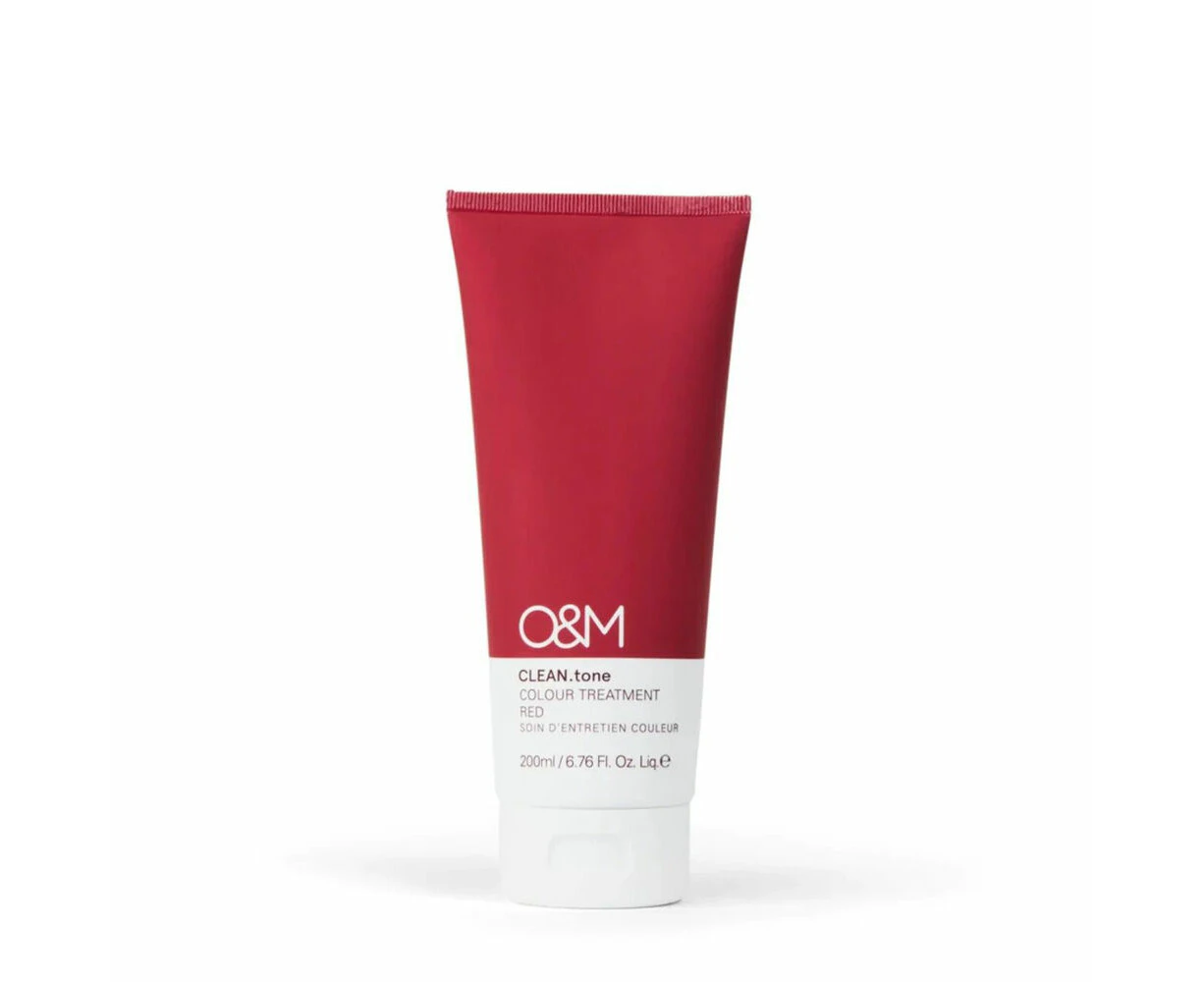 O&M Clean.Tone Color Treatment Women Colour Enhancing Conditioner 200ml Red