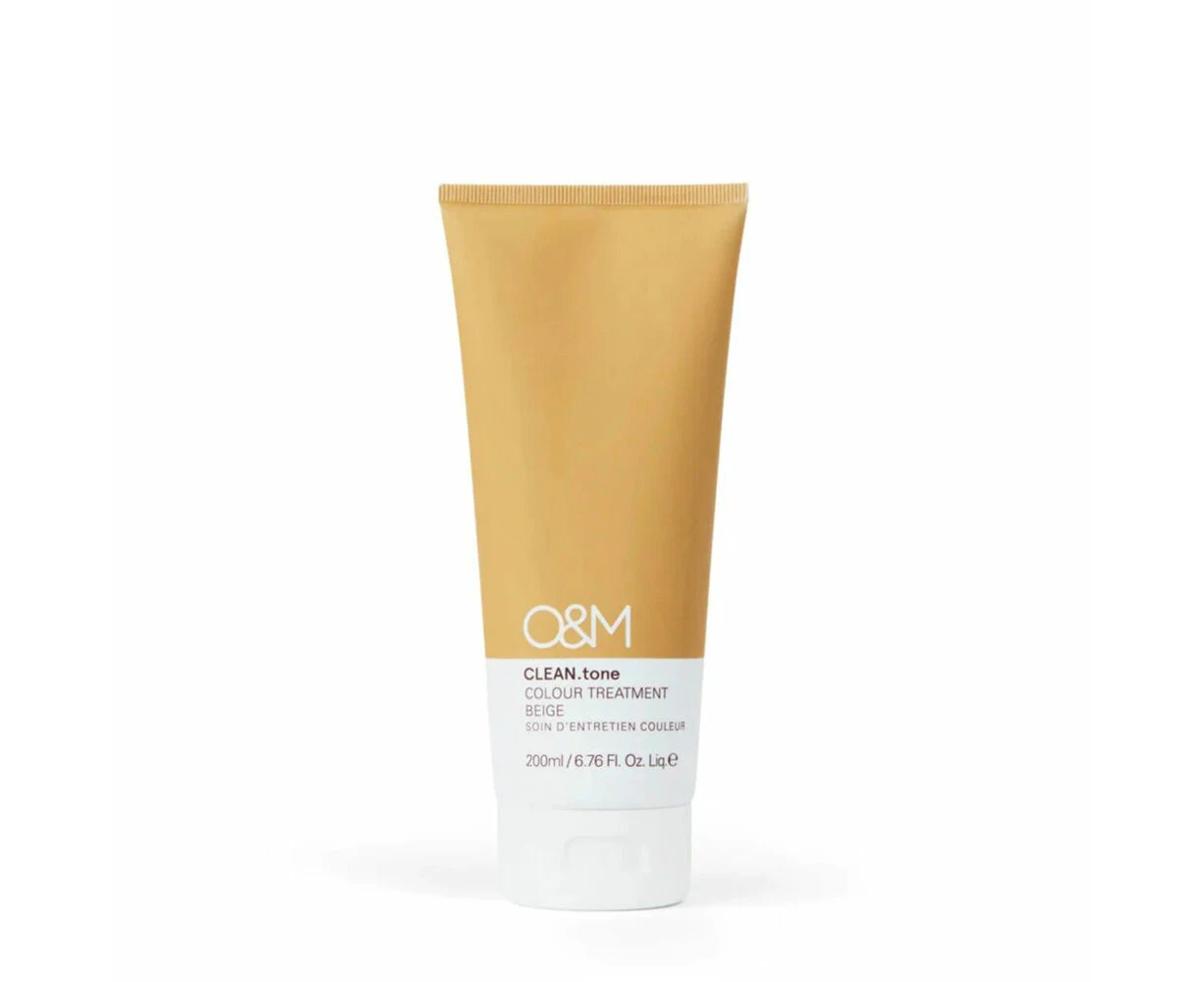 O&M Clean.Tone Color Treatment Women Colour Enhancing Conditioner 200ml Beige