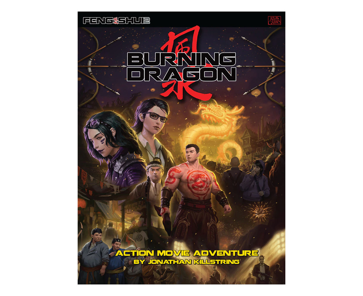 Feng Shui Action Movie RPG Burning Dragon Adventure