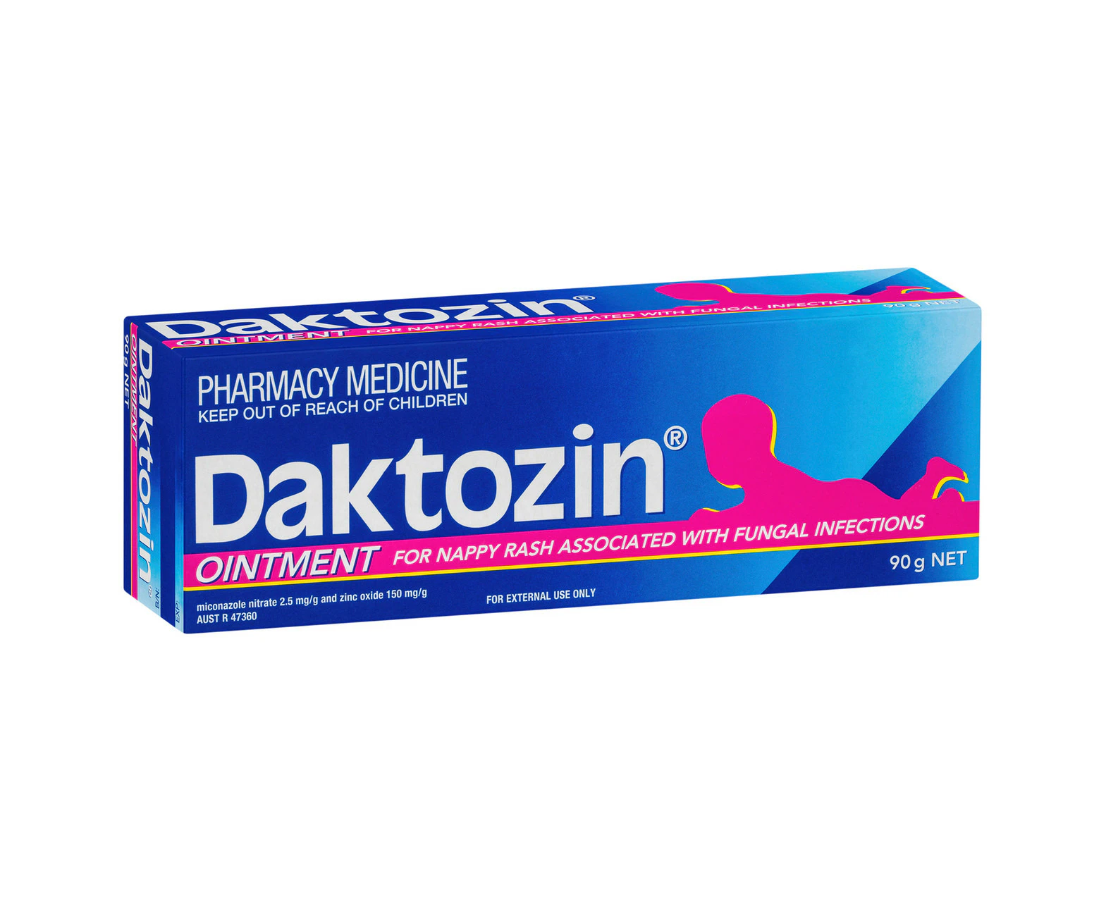 Daktozin Nappy Rash Ointment 90g