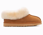 OZWEAR Connection Unisex Collar Slippers - Chestnut