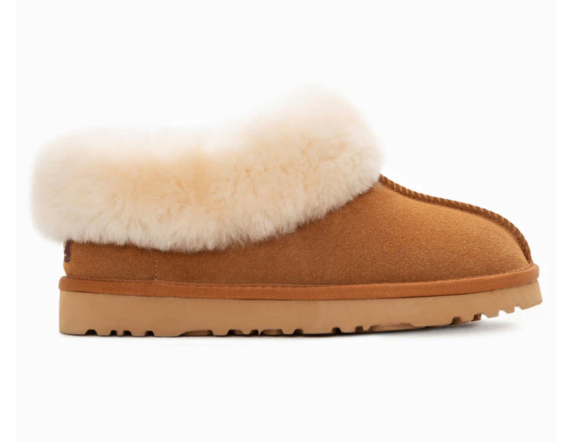 OZWEAR Connection Unisex Collar Slippers - Chestnut