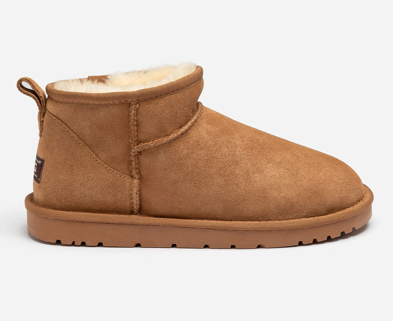 OZWEAR Connection Unisex Classic Ultra Mini Ugg Boots - Chestnut