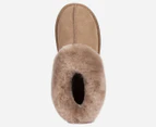 OZWEAR Connection Unisex Collar Slippers - Brown