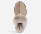 OZWEAR Connection Unisex Classic Scuffete Slippers - Dove