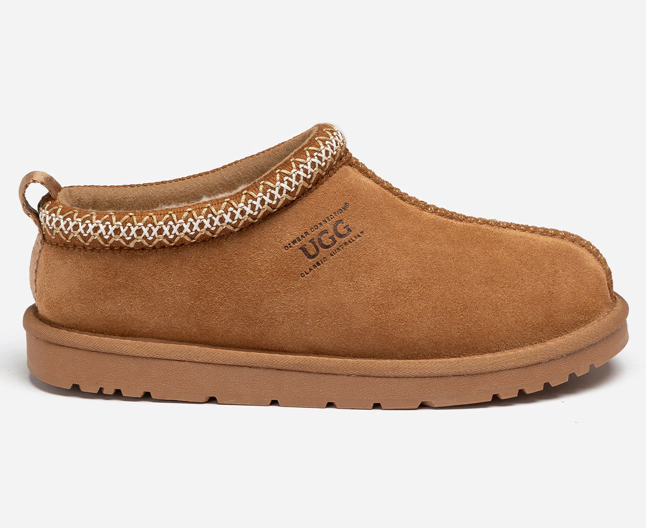 OZWEAR Connection Unisex Sydney Slippers - Chestnut